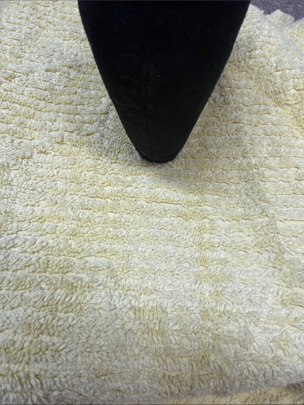 Crown Vintage Black Suede Mary Jane wedge with Tan Insole - Picture 6 of 7